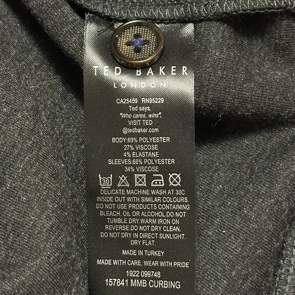 Ted Baker London Curbing Quarter Zip Pullover Sweater